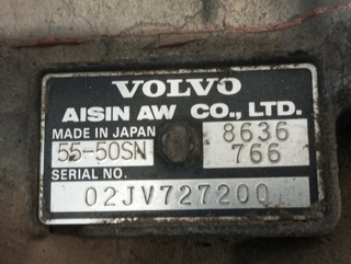 CAJA CAMBIOS VOLVO C70 CABRIOLET AISIN 5550SN P86