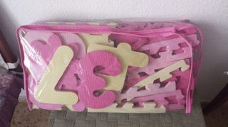Puzzle de goma espuma para niños,para aprendizaje.