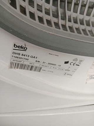 Secadora Beko averiada (bomba de calor)