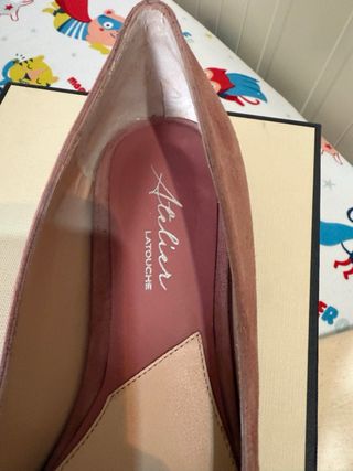 Bailarinas Atelier Latouche Rosa Talla 41
