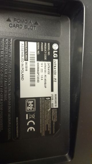 Placa base LG 24TK410V-PZ Recambios