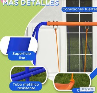 Columpio Infantil 4 en 1 Columpio para Niños
