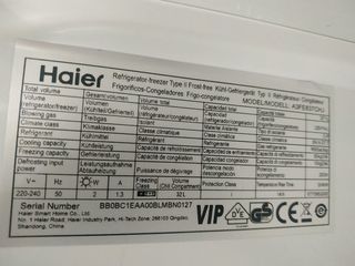 Nevera combi 3 puertas Haier 2.00x60cm