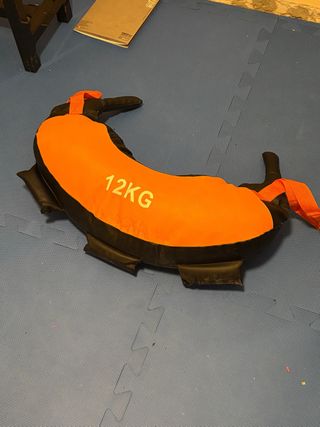 Sacco palestra 12KG arancione. sacca bulgara . 
