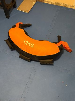 Sacco palestra 12KG arancione. sacca bulgara . 