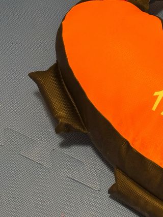 Sacco palestra 12KG arancione. sacca bulgara . 