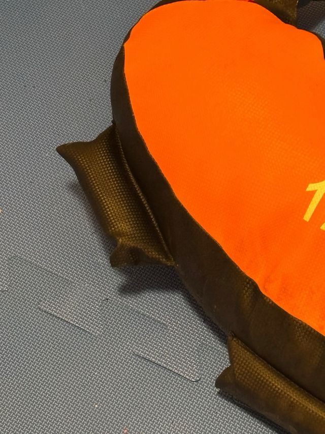 Sacco palestra 12KG arancione. sacca bulgara .