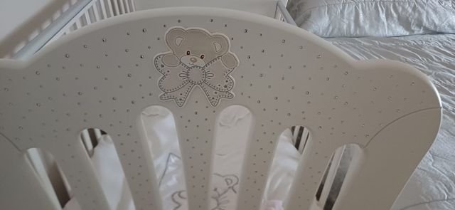 Culla Pali con orsetti e brillantini