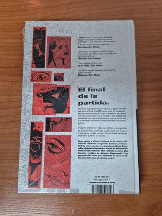 Lote 5 Tomos 100 Balas de Brian Azzarello ECC Ed.