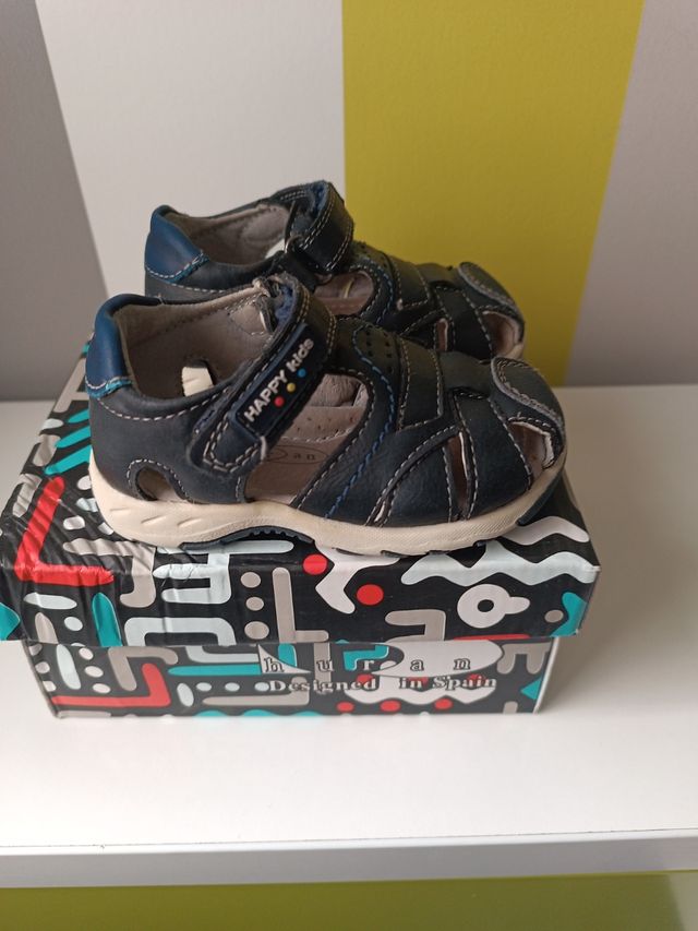Sandalias niño azul marino talla 20