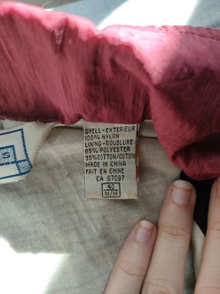 Chaqueta vintage multicolor