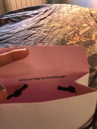 Bolsa Pandora Blanca para Regalo con papel Pandora