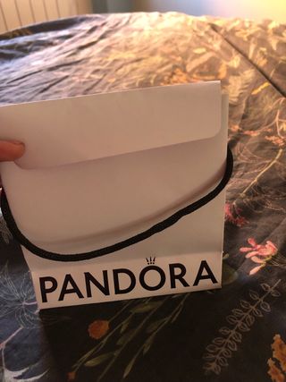 Bolsa Pandora Blanca para Regalo con papel Pandora