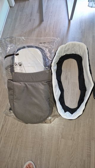 CARRO BEBÉ 2 PIEZAS CYBEX BALIOS S LUX, GRIS-TEX