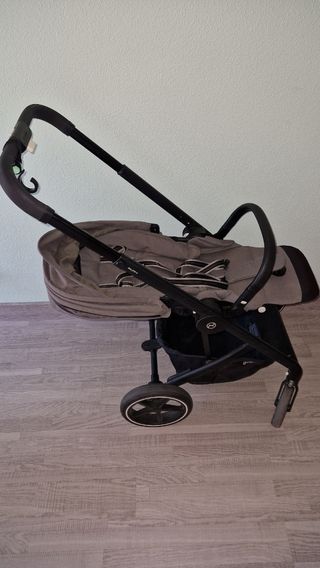 CARRO BEBÉ 2 PIEZAS CYBEX BALIOS S LUX, GRIS-TEX