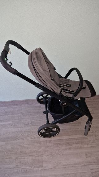 CARRO BEBÉ 2 PIEZAS CYBEX BALIOS S LUX, GRIS-TEX