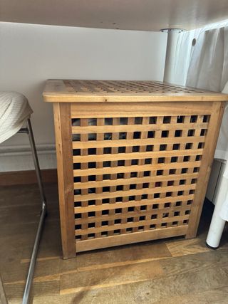 Mesa auxiliar madera Ikea