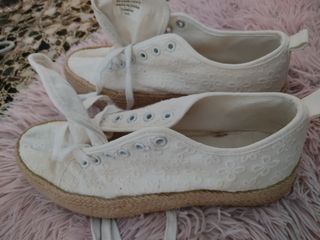 Zapatillas blancas mujer