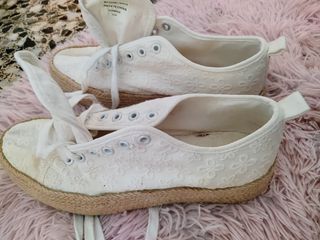 Zapatillas blancas mujer