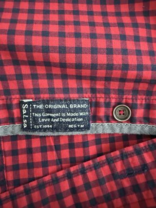 Camisa hombre manga larga marca Salsa