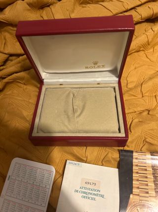Kit Rolex Datejust 1989 (sin reloj)