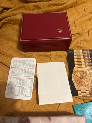 Kit Rolex Datejust 1989 (sin reloj)