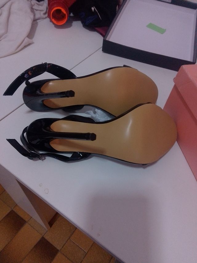 Scarpe tacco donna nere taglia 37