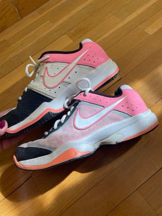 Deportivas Nike Mujer Rosa y Blanco