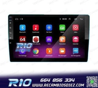 RADIO 9" GPS ANDROID 13 QUAD CORE 64GB ROM