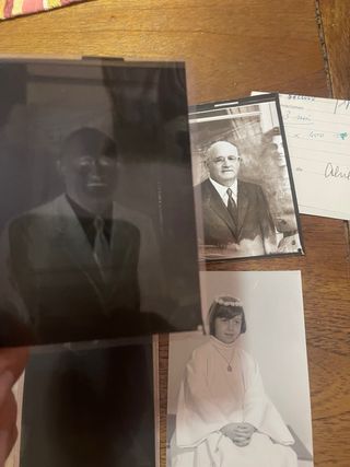 Fotos y Negativos en placa años 60.