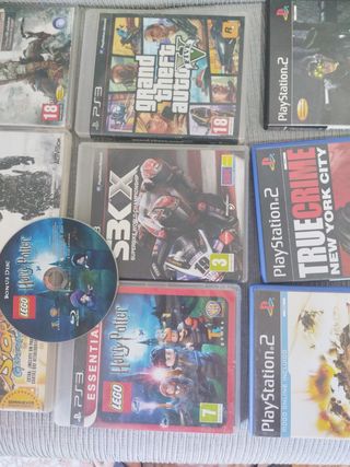 Lote Videojuegos PS2 y PS3