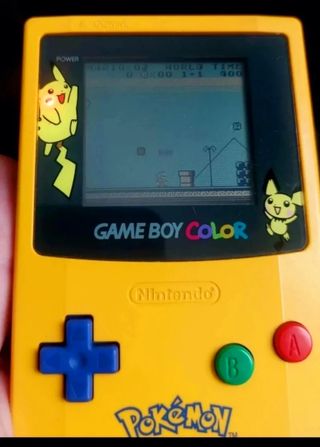 Game Boy Color Pokémon Amarillo
