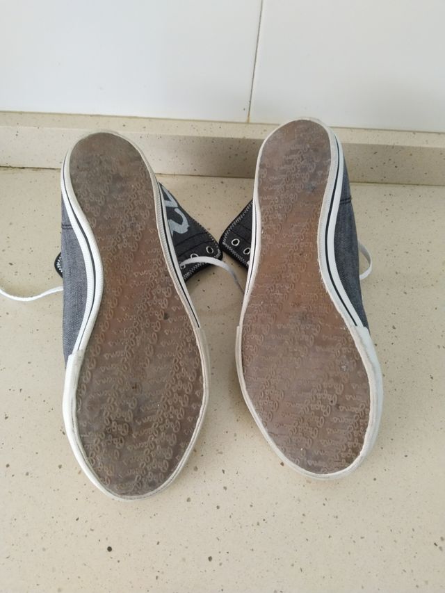 Sneakers Pepe Jeans grigie e bianche