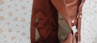 Falda Zara efecto piel Talla L