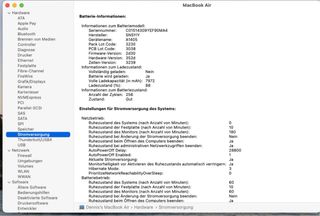 MacBook Air 13 2015 Teclado Alemán/ german keyboar