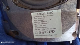 Bang & Olufsen Beolab 4000 (2 unidades)