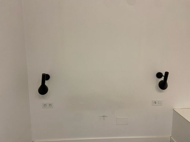 2 Apliques de Metal de diseño con Interruptor