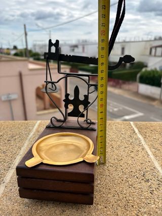 Posacenere vintage design bilancia