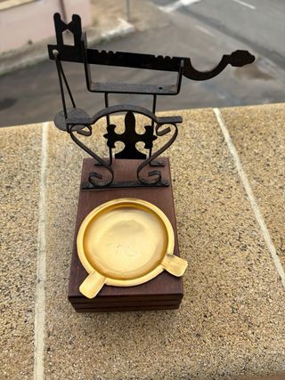 Posacenere vintage design bilancia