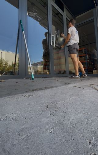 limpieza de cristales a domicilio.