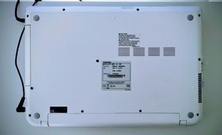 Ordenador portátil Toshiba Satellite blanco