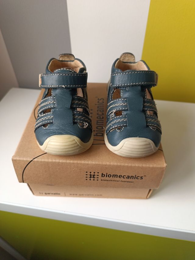 Sandalias Biomecanics bebé azul, número 18