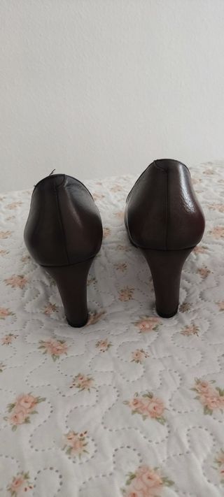 Zapatos de tacón Dorking Marrones Talla 37