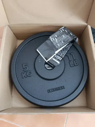 4 Discos de pesa 5 kg Decathlon