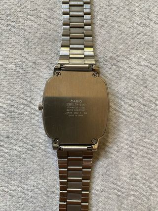 Reloj Casio Acero Inoxidable LTP-E117