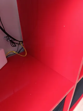 Estantería Kallax 4x2 Roja