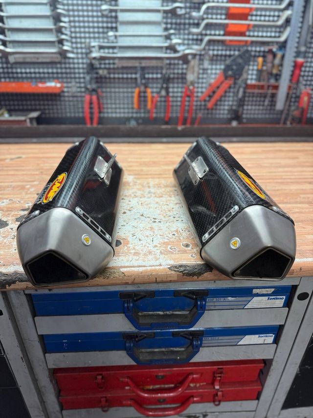 Escape doble FMF quad KTM 525XC