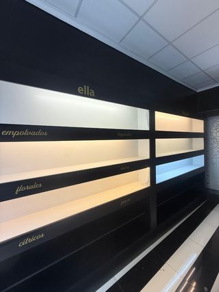 Mueble expositor con LED
Estanteria modulares 
