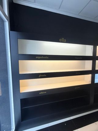 Mueble expositor con LED
Estanteria modulares 