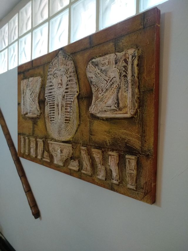 Cuadro decorativo estilo egipcio
